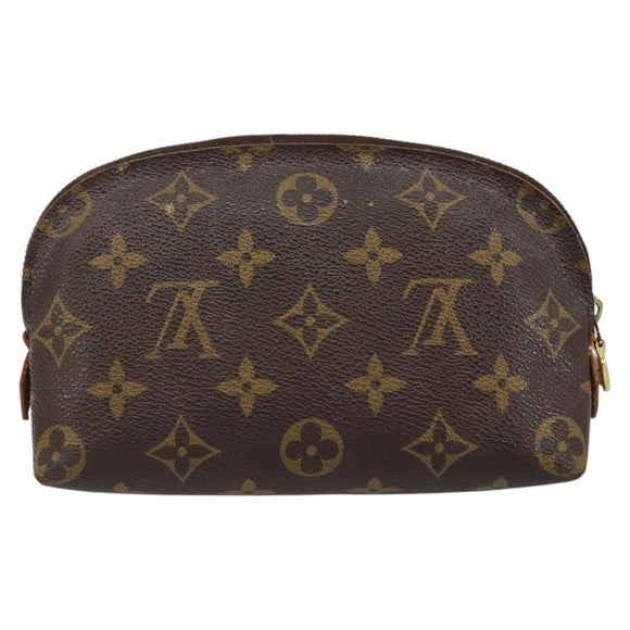 LOUIS VUITTON Monogram Pochette Cosmetic PM Pouch M43998 LV Auth hk3157