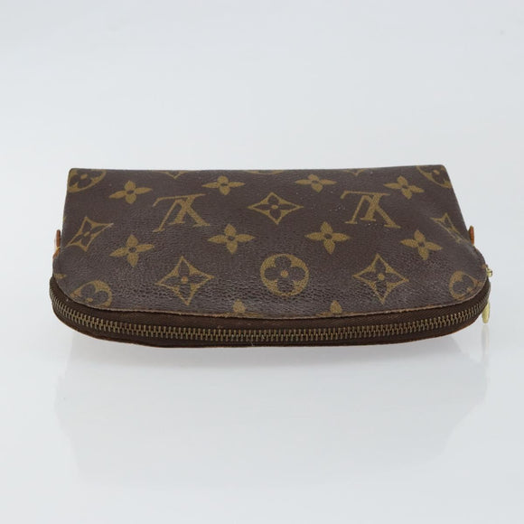 LOUIS VUITTON Monogram Pochette Cosmetic PM Pouch M43998 LV Auth hk3157