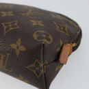 LOUIS VUITTON Monogram Pochette Cosmetic PM Pouch M43998 LV Auth hk3157-7