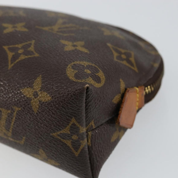 LOUIS VUITTON Monogram Pochette Cosmetic PM Pouch M43998 LV Auth hk3157