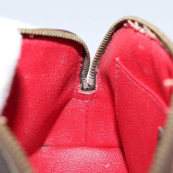 LOUIS VUITTON Damier Ebene Pochette Cosmetic PM Pouch N47516 LV Auth hk3158