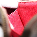 LOUIS VUITTON Damier Ebene Pochette Cosmetic PM Pouch N47516 LV Auth hk3158-12