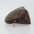 LOUIS VUITTON Damier Ebene Pochette Cosmetic PM Pouch N47516 LV Auth hk3158-4