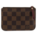 LOUIS VUITTON Damier Ebene Pochette Cles NM Coin Purse N63094 LV Auth hk3159-2