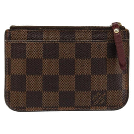 LOUIS VUITTON Damier Ebene Pochette Cles NM Coin Purse N63094 LV Auth hk3159 - 0