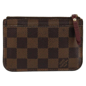 LOUIS VUITTON Damier Ebene Pochette Cles NM Coin Purse N63094 LV Auth hk3159 - 0