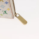 LOUIS VUITTON Monogram Multicolor Zippy Wallet Wallet White M60241 Auth hk3160-8