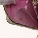 LOUIS VUITTON Monogram Multicolor Zippy Wallet Wallet White M60241 Auth hk3160-9