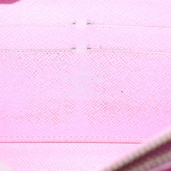 LOUIS VUITTON Monogram Multicolor Zippy Wallet Wallet White M60241 Auth hk3160