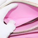 LOUIS VUITTON Monogram Multicolor Zippy Wallet Wallet White M60241 Auth hk3160-18