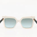 FENDI Sunglasses Plastic Brown C9KEQ Auth hk3162-3