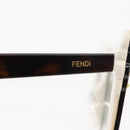 FENDI Sunglasses Plastic Brown C9KEQ Auth hk3162-8