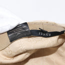 GUCCI Hunting Cap Suede M Beige Auth hk3163-12