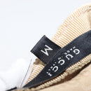 GUCCI Hunting Cap Suede M Beige Auth hk3163-13