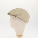 GUCCI Hunting Cap Suede M Beige Auth hk3163-4