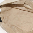 GUCCI Hunting Cap Suede M Beige Auth hk3163-9