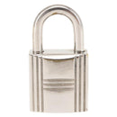 HERMES Cadena Padlock metal Silver Auth hk3164-2