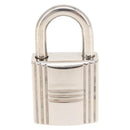 HERMES Cadena Padlock metal Silver Auth hk3165-2