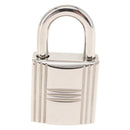 HERMES Cadena Padlock metal Silver Auth hk3166-2