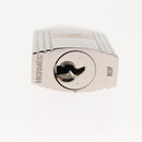 HERMES Cadena Padlock metal Silver Auth hk3166-4