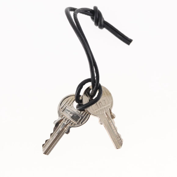 HERMES Cadena Padlock metal Silver Auth hk3166