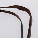 FENDI Zucca Canvas Zucchino Canvas Hand Bag Enamel 2Set Black Brown Auth hk3167-6