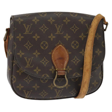 LOUIS VUITTON Monogram Saint Cloud GM Shoulder Bag M51242 LV Auth hk3169