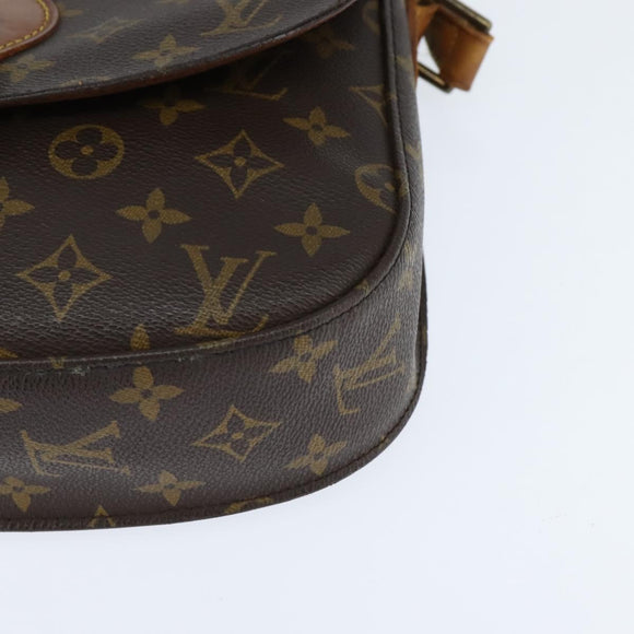LOUIS VUITTON Monogram Saint Cloud GM Shoulder Bag M51242 LV Auth hk3169