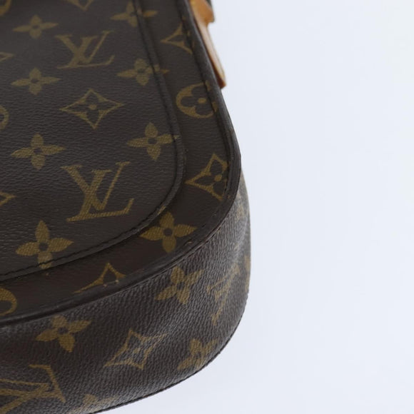 LOUIS VUITTON Monogram Saint Cloud GM Shoulder Bag M51242 LV Auth hk3169
