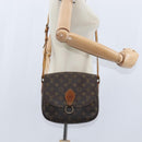 LOUIS VUITTON Monogram Saint Cloud GM Shoulder Bag M51242 LV Auth hk3169-24