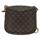 LOUIS VUITTON Monogram Saint Cloud GM Shoulder Bag M51242 LV Auth hk3169-2