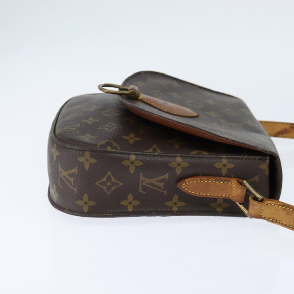 LOUIS VUITTON Monogram Saint Cloud GM Shoulder Bag M51242 LV Auth hk3169