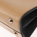 LOUIS VUITTON Epi Twisted Tote Bag Beige Black M51846 LV Auth hk3171-8