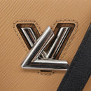 LOUIS VUITTON Epi Twisted Tote Bag Beige Black M51846 LV Auth hk3171-18