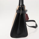 LOUIS VUITTON Epi Twisted Tote Bag Beige Black M51846 LV Auth hk3171-4