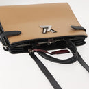 LOUIS VUITTON Epi Twisted Tote Bag Beige Black M51846 LV Auth hk3171-6