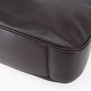 GUCCI Bamboo Shoulder Bag Leather 2way Black Gold 001 0166 1577 Auth hk3173-9