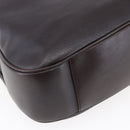 GUCCI Bamboo Shoulder Bag Leather 2way Black Gold 001 0166 1577 Auth hk3173-18