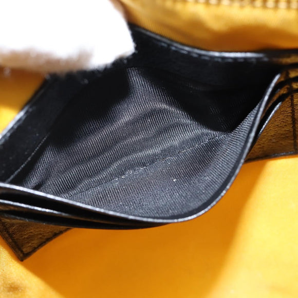 GUCCI GG Supreme Clutch Bag Yellow Silver 625598 Auth hk3176