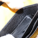 GUCCI GG Supreme Clutch Bag Yellow Silver 625598 Auth hk3176-18