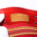 LOUIS VUITTON Monogram Vernis Reade PM Hand Bag Rouge M91088 LV Auth hk3180-19