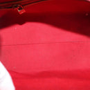 LOUIS VUITTON Monogram Vernis Reade PM Hand Bag Rouge M91088 LV Auth hk3180-11