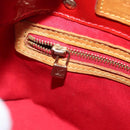 LOUIS VUITTON Monogram Vernis Reade PM Hand Bag Rouge M91088 LV Auth hk3180-22