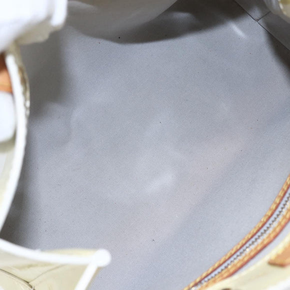 LOUIS VUITTON Monogram Vernis Reade PM Hand Bag Gris M91145 LV Auth hk3182