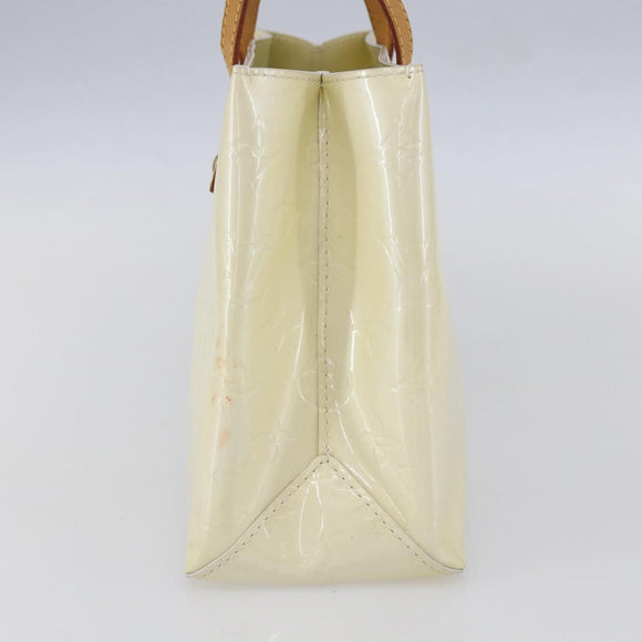 LOUIS VUITTON Monogram Vernis Reade PM Hand Bag Gris M91145 LV Auth hk3182