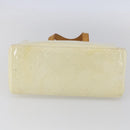 LOUIS VUITTON Monogram Vernis Reade PM Hand Bag Gris M91145 LV Auth hk3182-5