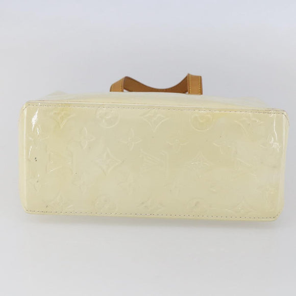 LOUIS VUITTON Monogram Vernis Reade PM Hand Bag Gris M91145 LV Auth hk3182