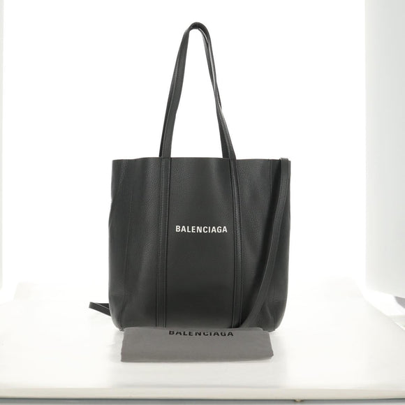 BALENCIAGA Everyday Tote XS Bag Leather 2way Gray Auth hk3191