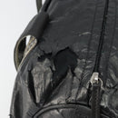 CHANEL Sports Hand Bag PVC Gray Silver CC Auth hk3194-15