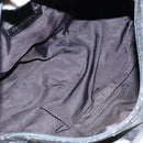 CHANEL Sports Hand Bag PVC Gray Silver CC Auth hk3194-17